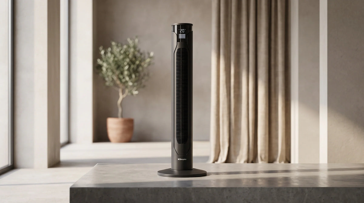 DE-Pedestal & Towner Fan