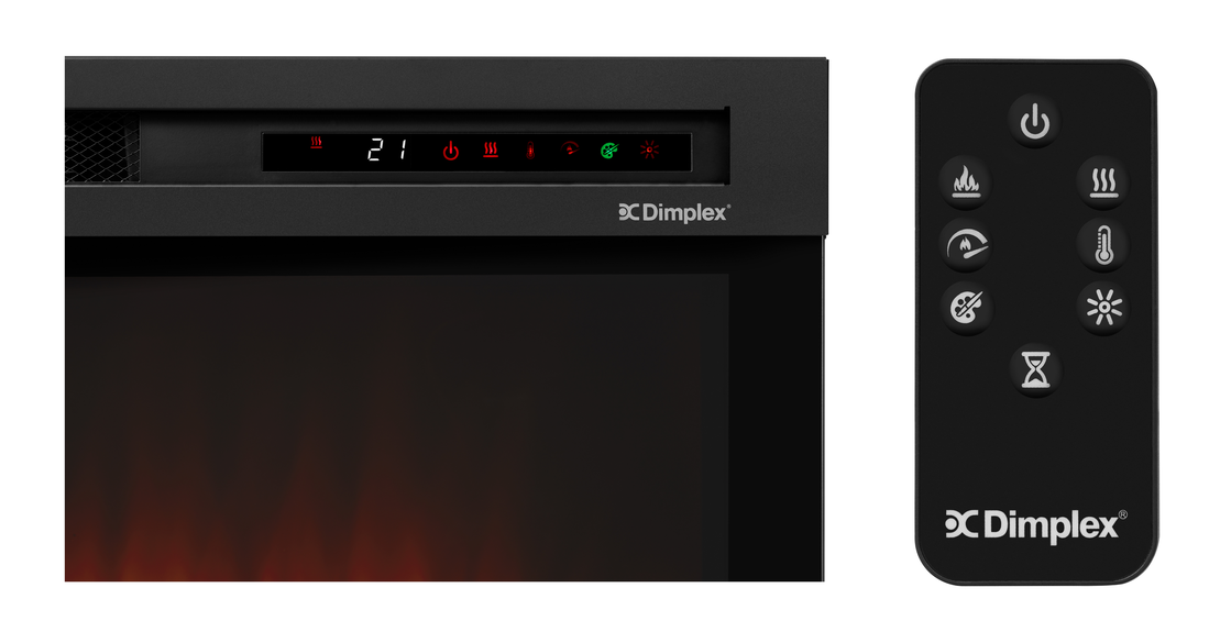 XHD28 Optiflame Einbau-Elektrokamin