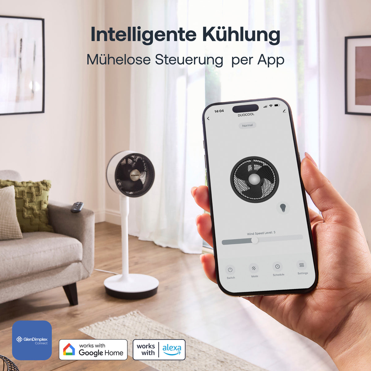 EU DUOCOOL Smart 2-in-1 Fan