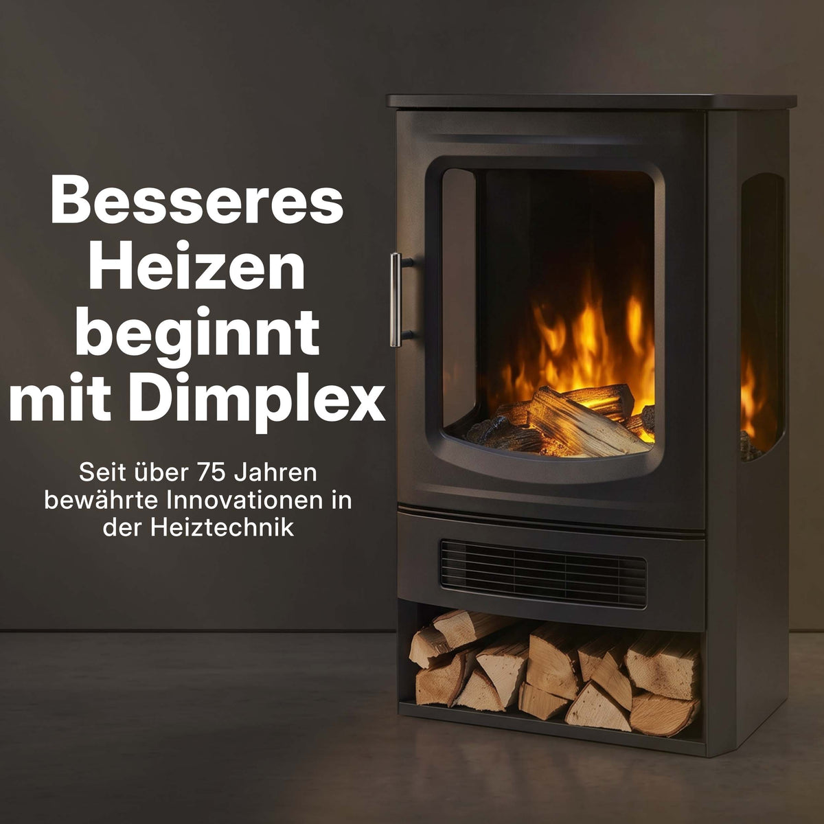 Oakridge Optiflame Freistehender Elektrokamin
