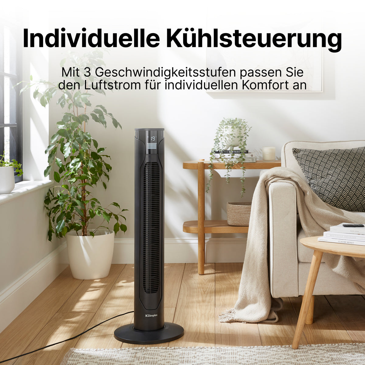 EU EasyBreeze Tower Fan
