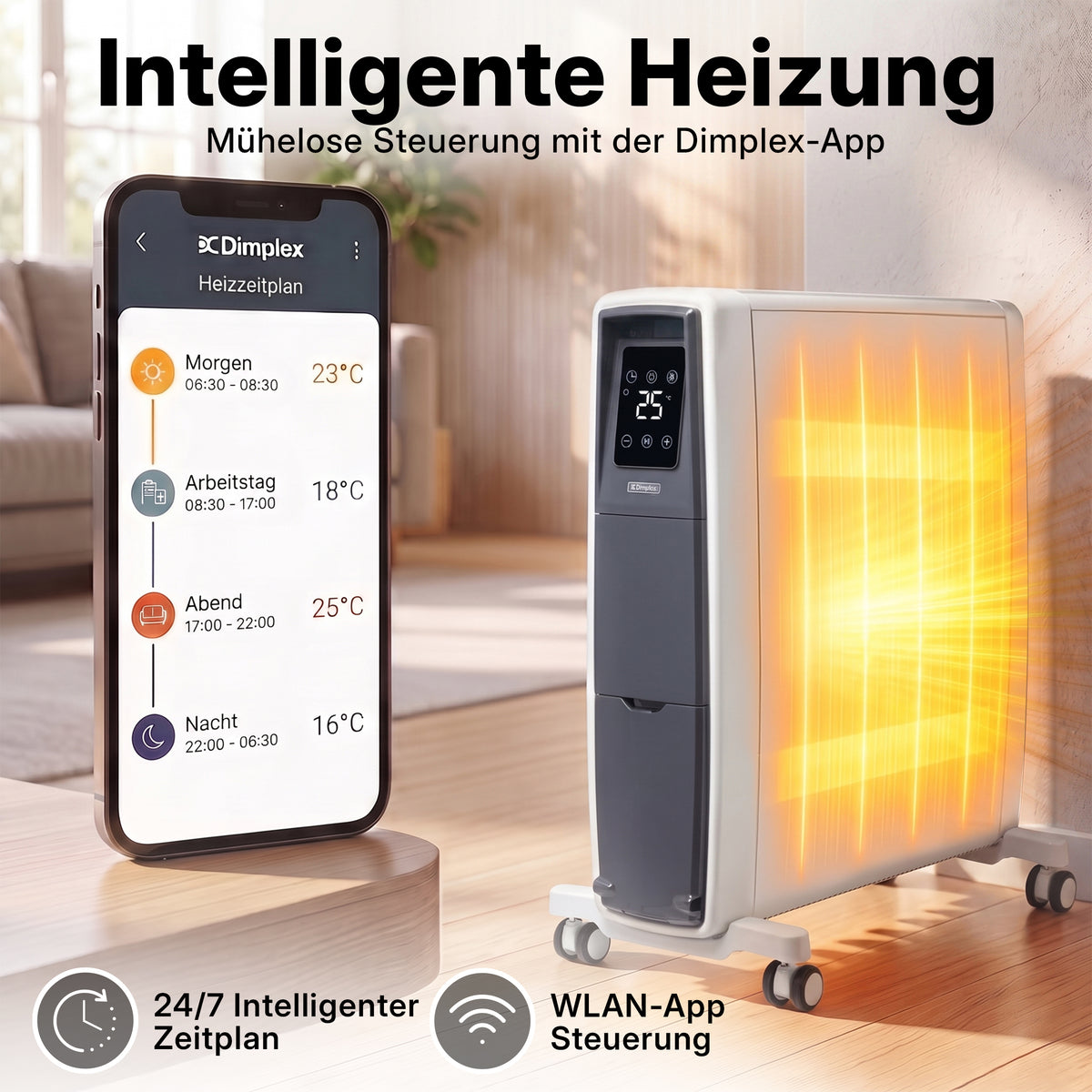 FutuRad mobiler elektrischer Heizkörper